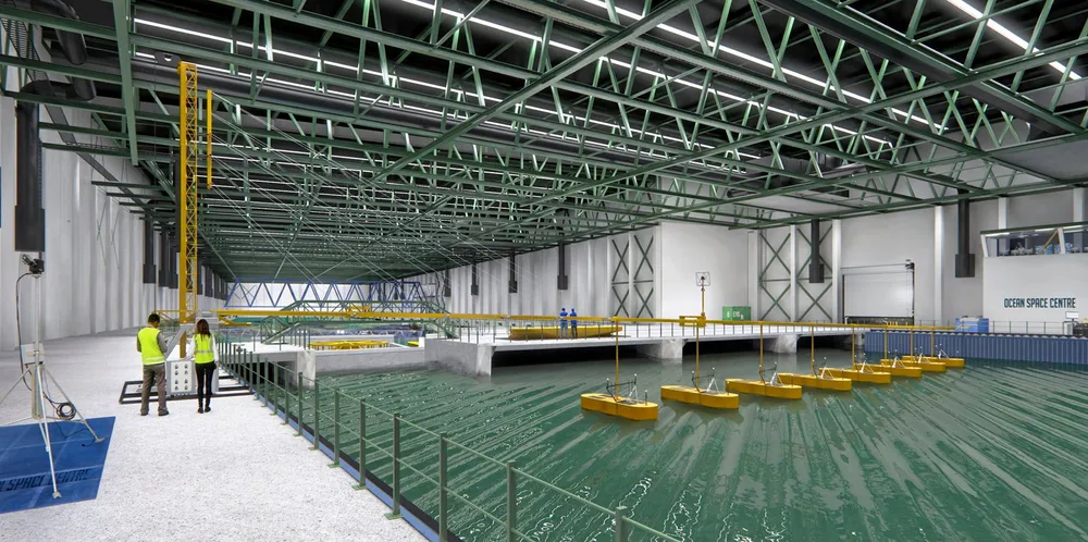 Havbassenget, Ocean Space Centre, Illustrasjon Statsbygg-Snøhetta