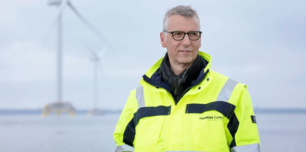 Siemens Gamesa CEO Andreas Nauen.