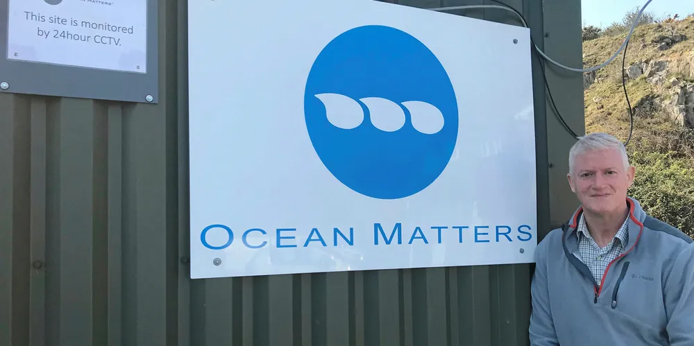 Werner Forster, MD and founcder of Ocean Matters.