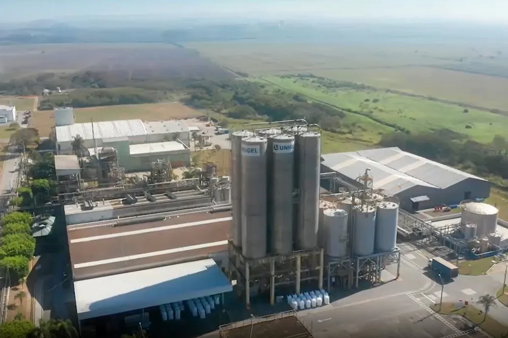 A Unigel manufacturing facility in Brazil.