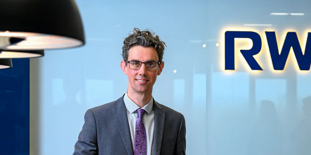 RWE's head of floating wind development. Chris Willow.