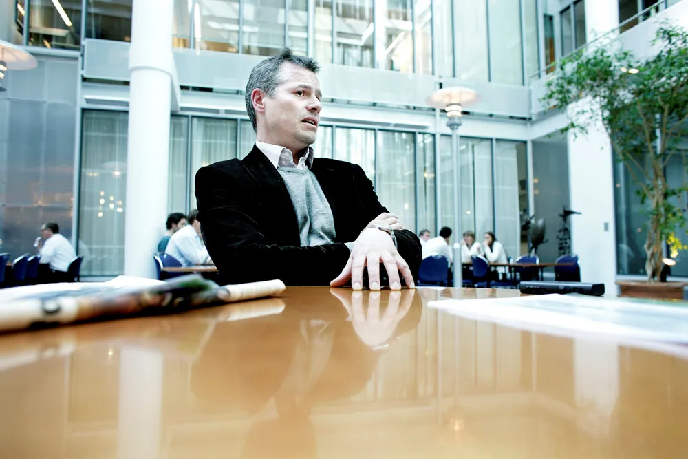 Sjef Viktor E. Jakobsen i EAM Solar. Foto: Øyvind Elvsborg