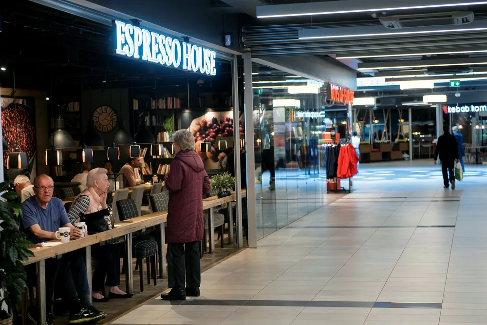 Espresso House på Stovner Senter.