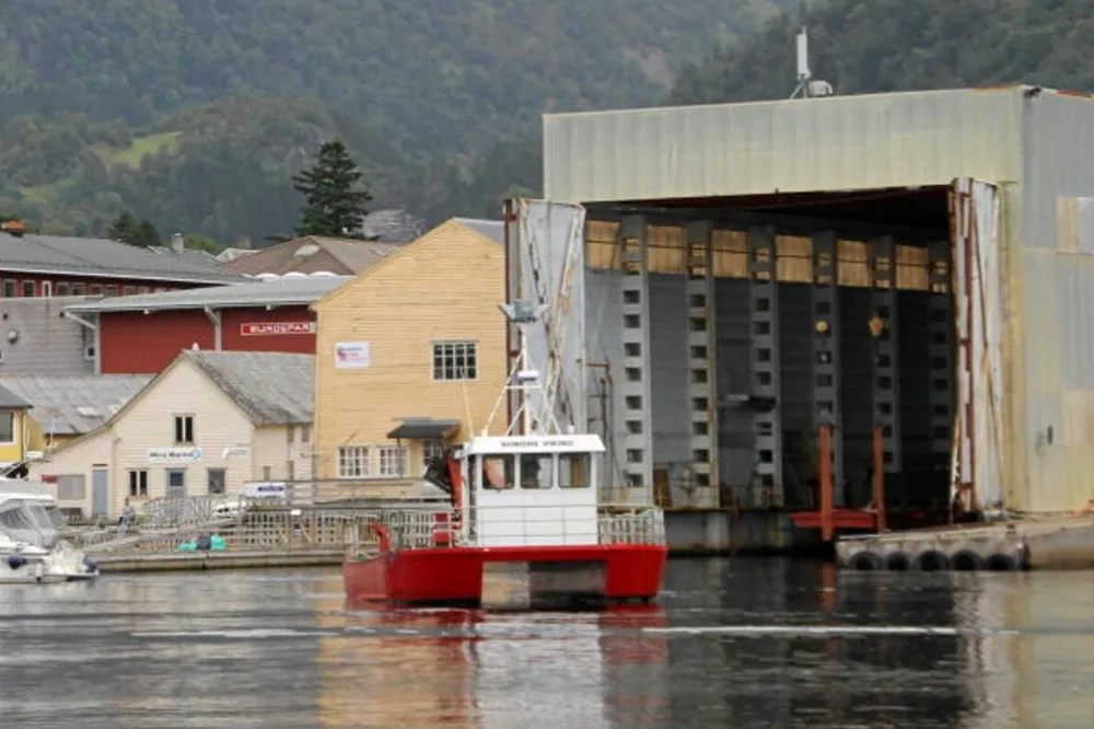 Marine Craft. Rosendalsverftet gikk konkurs i august i år.