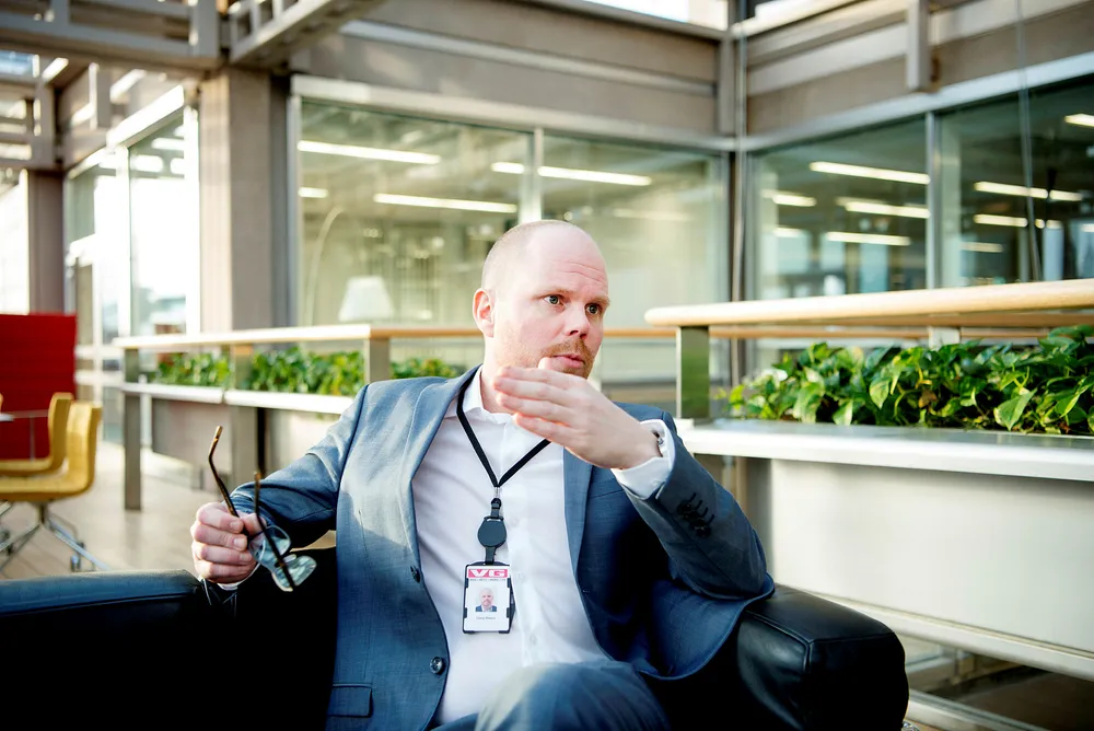 VGs påtroppende sjefredaktør Gard Steiro sier det ikke er overraskende at Dagbladet går bort fra papir. Foto: Mikaela Berg
