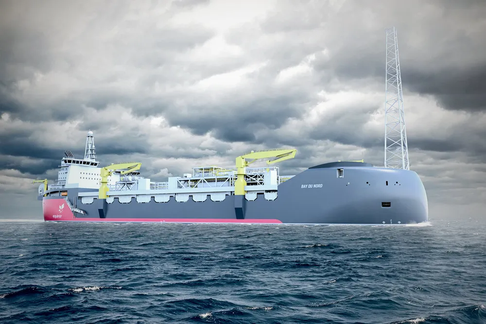Big project: an illustration of the original design for the Bay du Nord FPSO — now being reworked