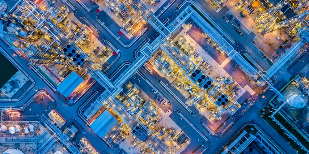 CGI of Total Eren's H2 Magallanes wind-powered hydrogen complex in Chile
