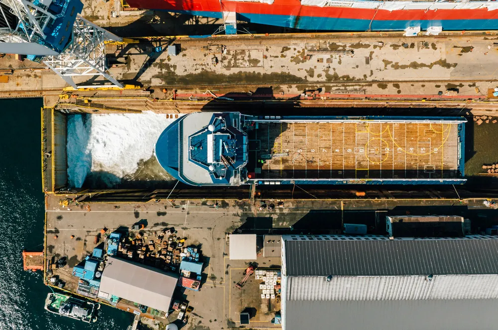 KNM Maud skal nå oppgraderes av selskapet GMC Yards.