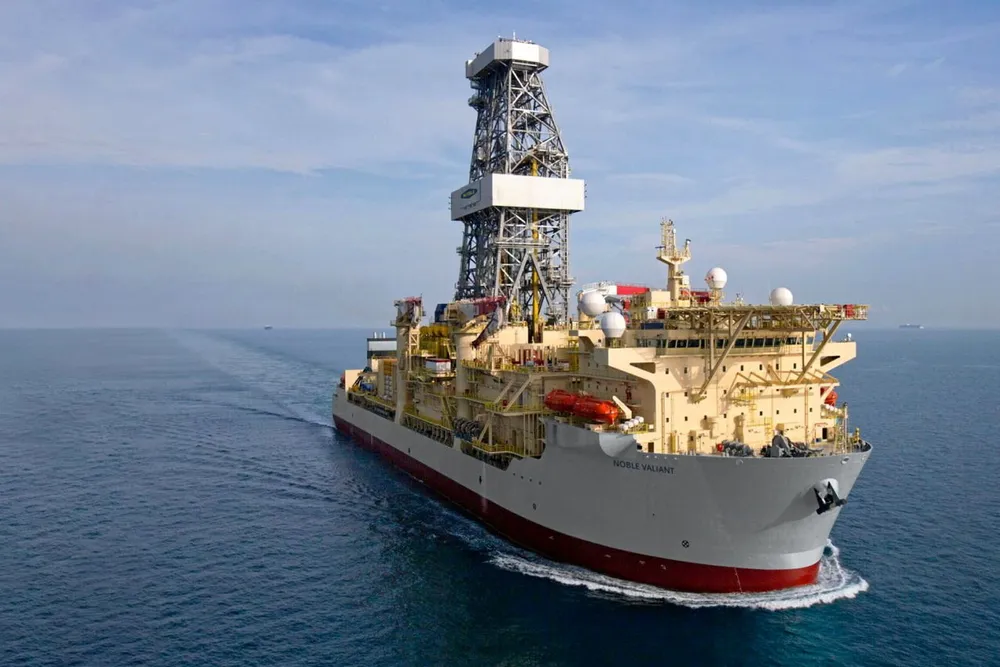 Contract: the Noble Valiant drillship.