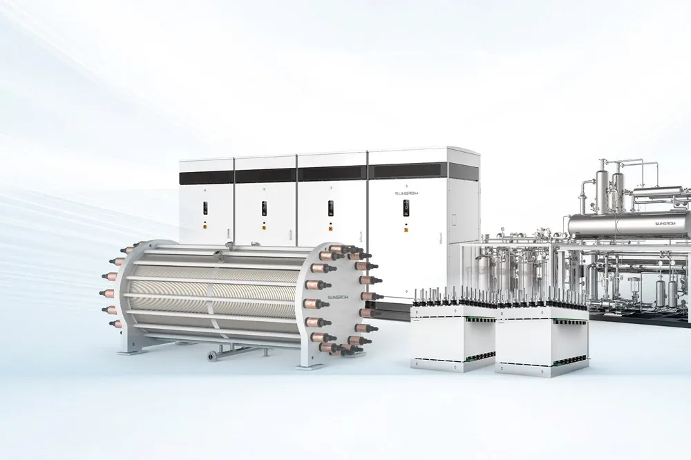 Hydrogen equipment manufactured by Sungrow