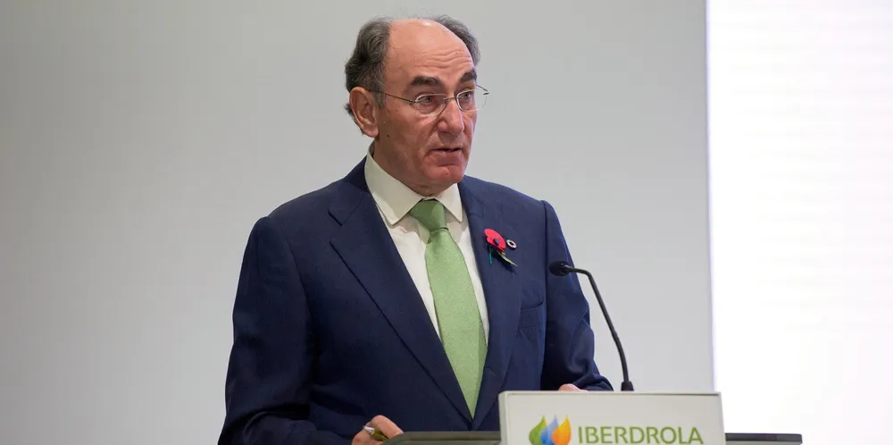 Iberdrola chairman Ignacio Galán at the 2022 CMD.