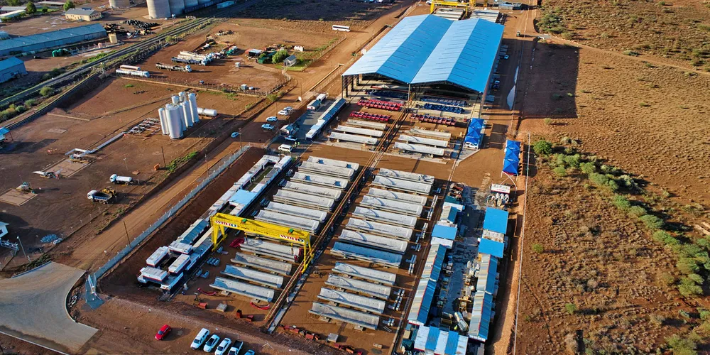 A similar Nordex tower factory in South Africa