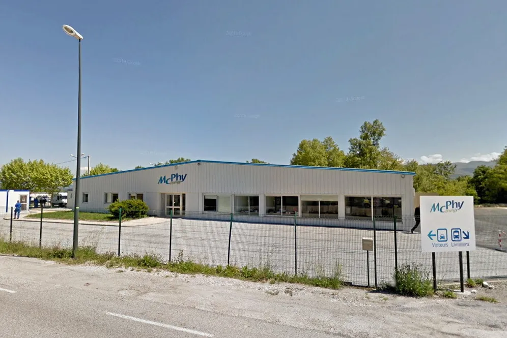 McPhy's former headquarters in La Motte-Fanjas, where the explosion and fire occurred on Tuesday morning.