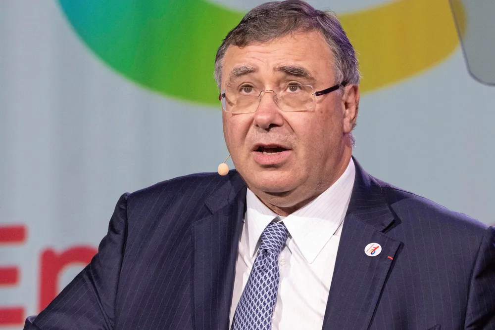 Patrick Pouyanne, the chief executive of TotalEnergies.