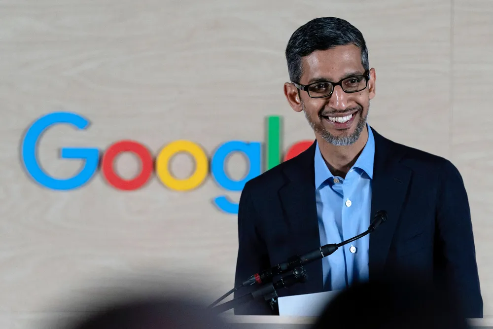 Alphabets konsernsjef Sundar Pichai.