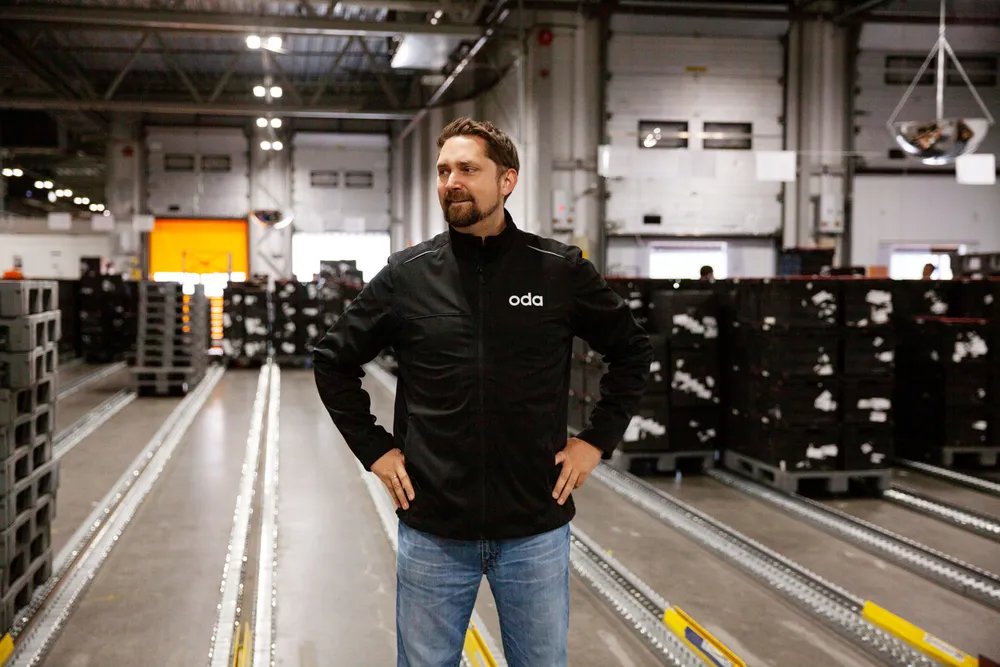 Oda-gründer Karl Munthe-Kaas mener det er det vanskelig å si hvor mye bedre innkjøpspriser Coop får som følge av samarbeidet med Carrefour.