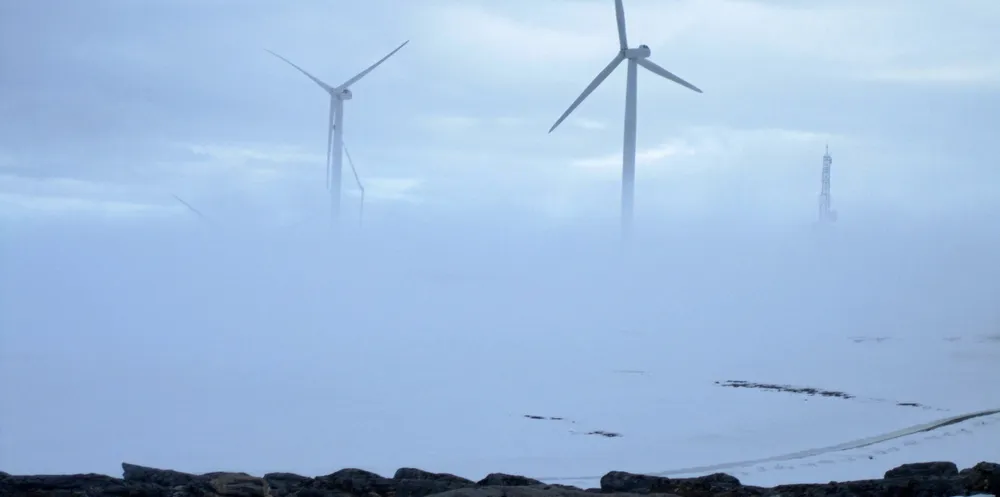 NVE opplyser at det totalt har blitt søkt eller varslet om prosjekter på om lag 9000 megawatt (MW) i Finnmark. Her bilde fra Høygavlen Vindpark i Finnmark.