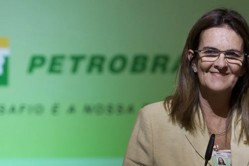 Looking ahead: Petrobras chief executive Maria das Gracas Foster said the company expected its leverage and indebtedness indicators to reduce over the coming months