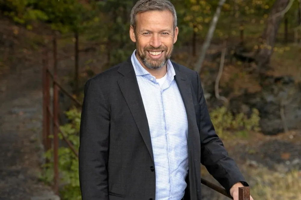 Ernst Meyer, administrerende direktør i rederiet Torvald Klaveness.