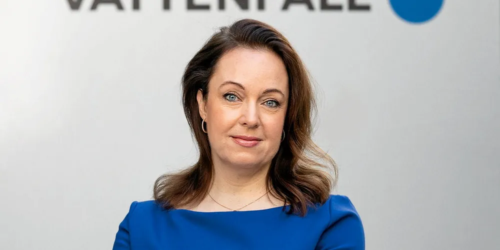 Vattenfall chief executive Anna Borg