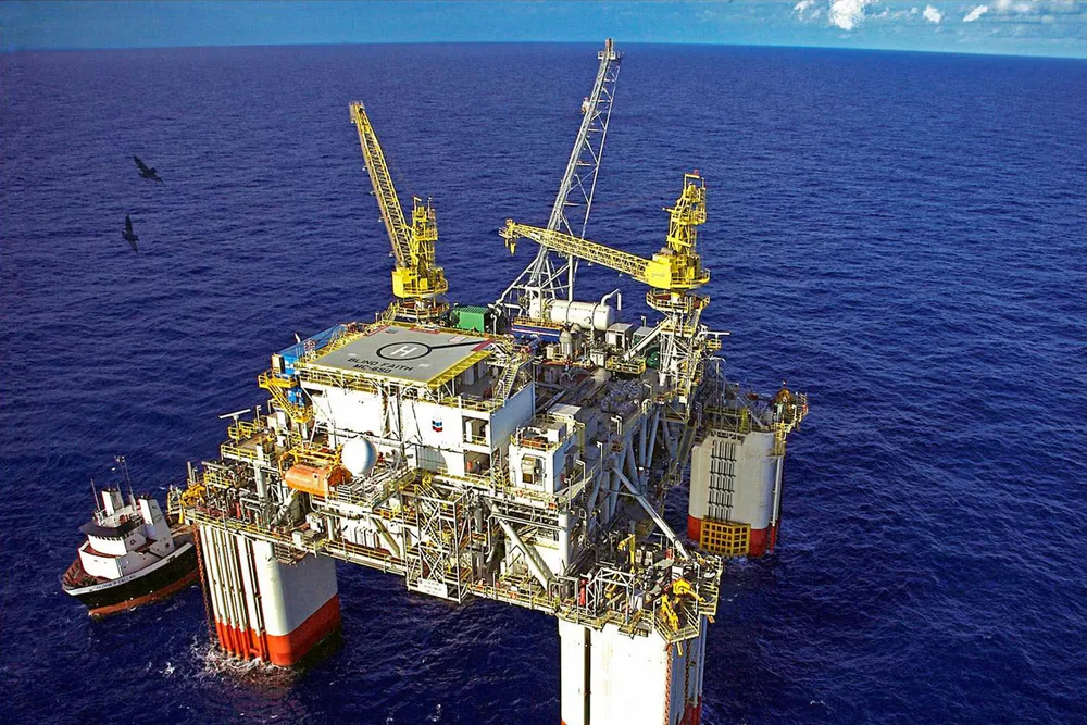 Nearest platform: Ballymore lies just three miles (4.8 kilometres) from Chevron’s Blind Faith platform