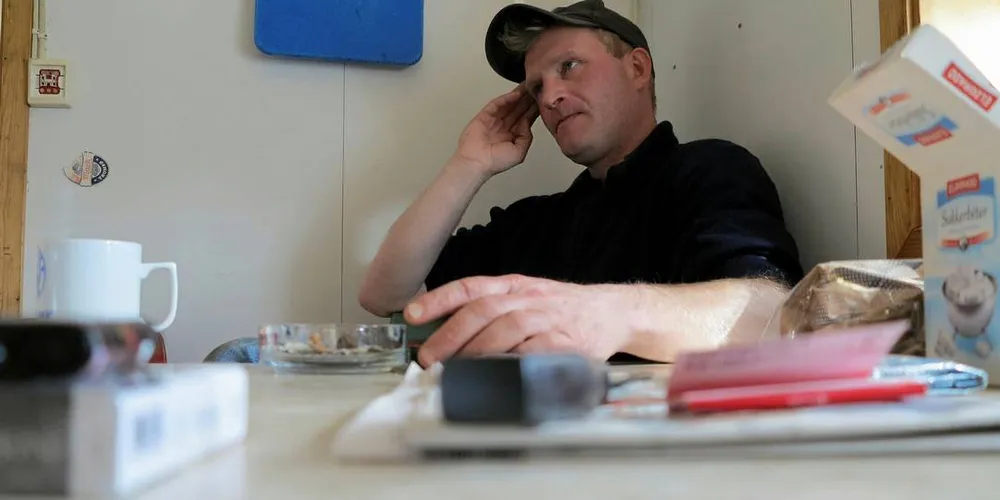 SKUFFET: Ørjan Furøy er skuffet over forelegget han fikk som skipper, men aksepterer likevel avgjørelsen.Foto: Arne Fenstad