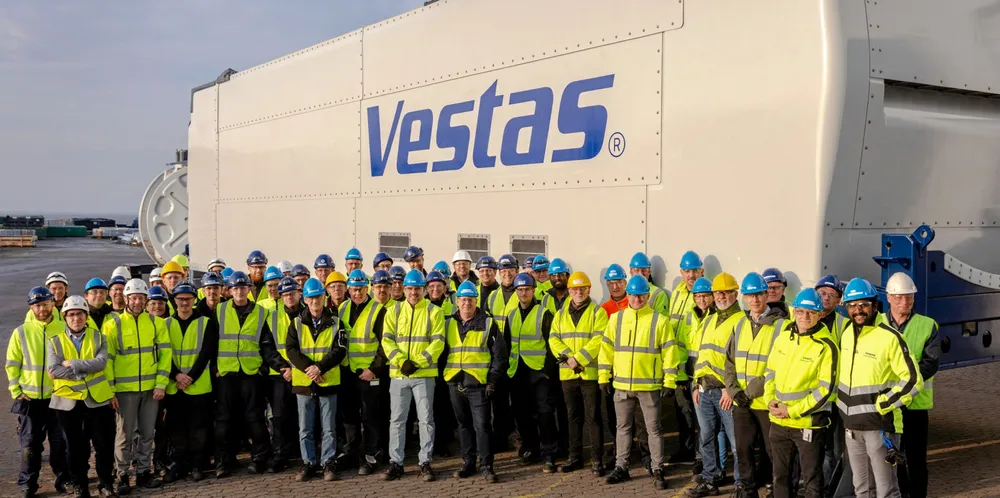 The Vestas EnVentus prototype nacelle.