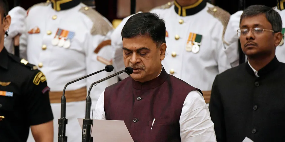 Power minister RK Singh.