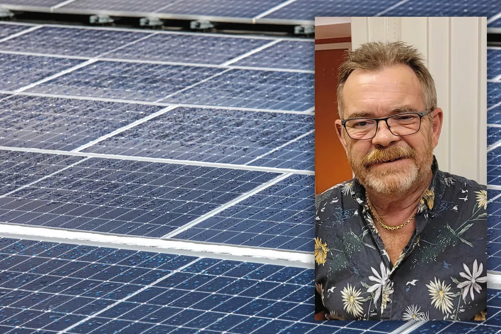 Ingemar Bråten startet selskapet Solparken Bø. I sommer måtte han gi opp satsingen.