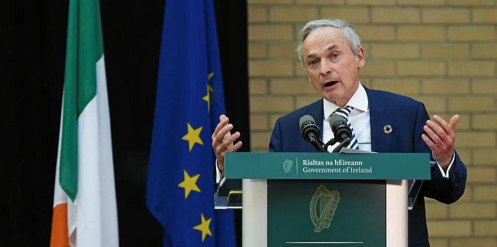 Richard Bruton, Ireland's minister for climate action.