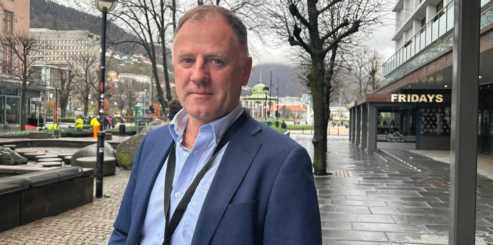 Styreleder i Pelagisk forening, Kristian Sandtorv åpnet årsmøtet onsdag.