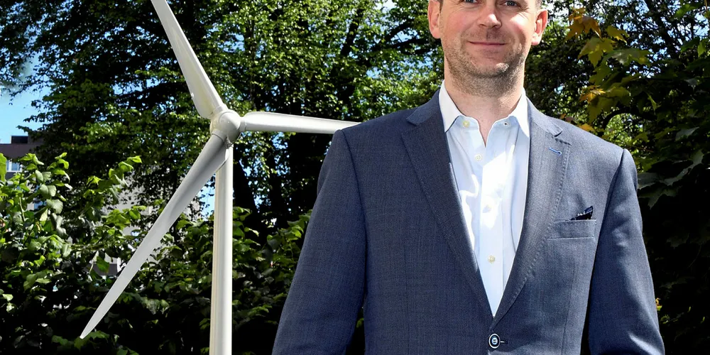 VIL HA STØTTE: Andreas Thon Aasheim i Norwea savner politikere i vindkraft-debatten. – Jeg kunne virkelig ønske at ansvarlige politikere slo ned på retorikk om at vi ikke trenger mer fornybar energi, sier han.
