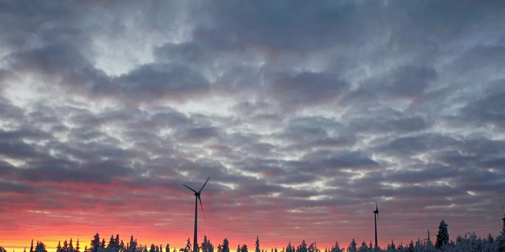 Wind farm: Sweden
