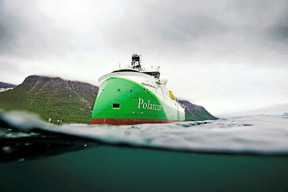 Keeping head above water: at Polarcus