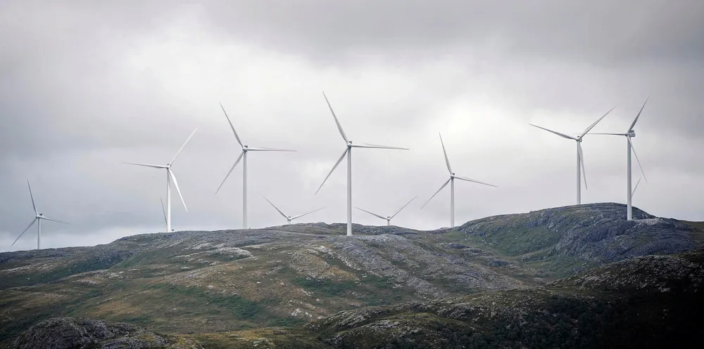 Fosen Vind har bygget en rekke vindkraftverk i Trøndelag. Her fra Roan Vindpark.