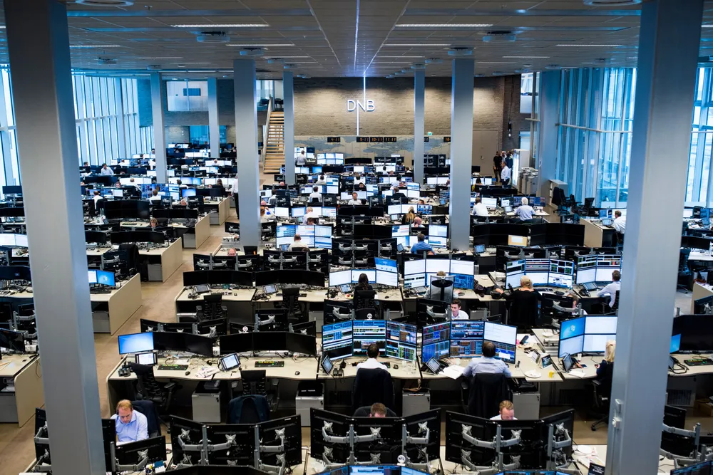 Mange storbanker ser på analyseavdelingen som en del av markedsføringsbudsjettet, skriver Sigmund Håland. Illustrasjonsfoto: DNB Markets i 2015.