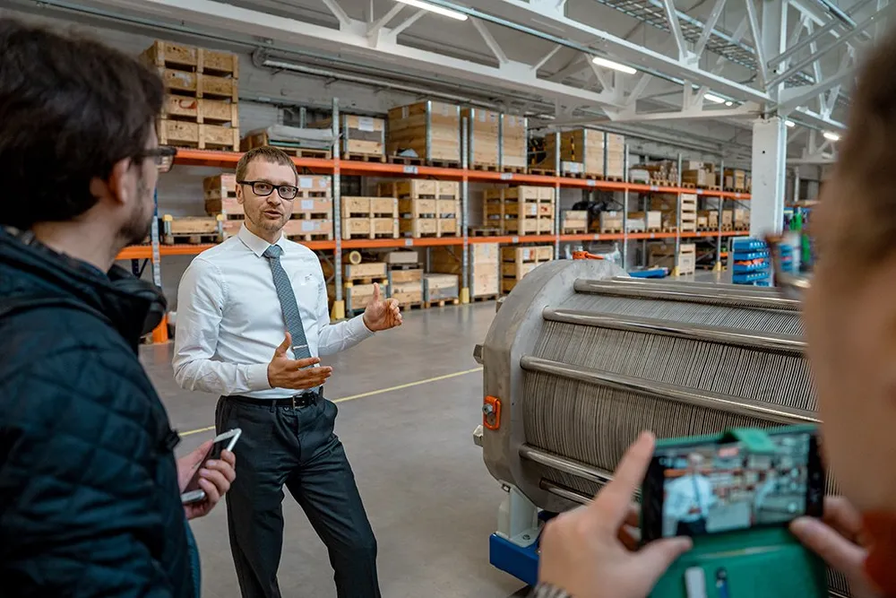 A tour of the Stargate Hydrogen electrolyser factory space