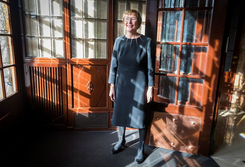 Administrerende direktør Wenche Nistad i Giek tror oljeservicemarkedet går en ny runde med restruktureringer i møte. Foto: Gunnar Lier