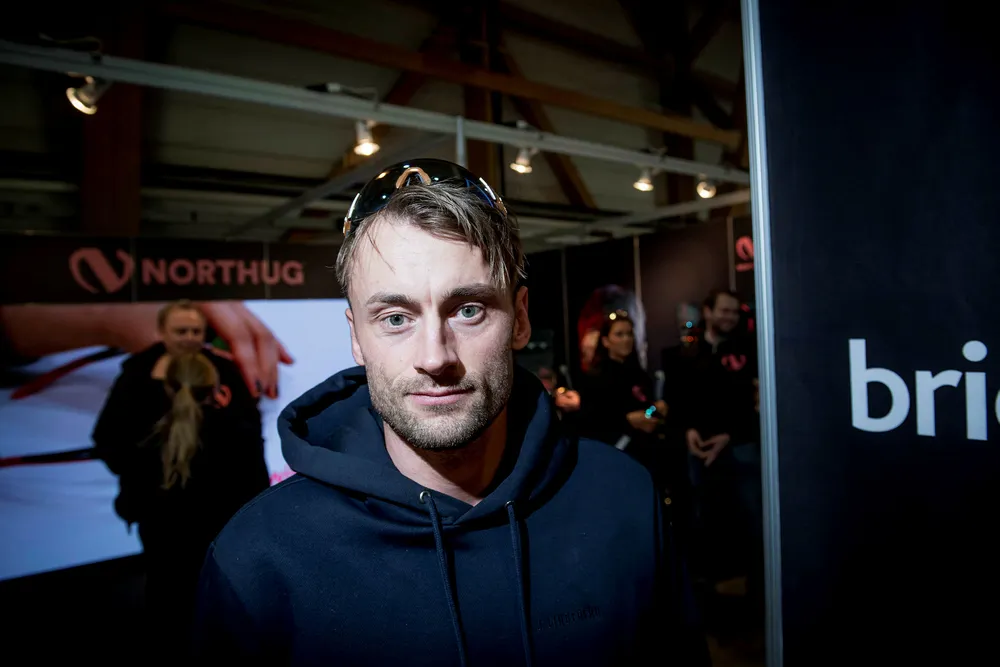 Petter Northugs private aksjeselskap hadde nok en nedgang i 2018. Her fra lanseringen av egen sportskolleksjon tidligere samme år.