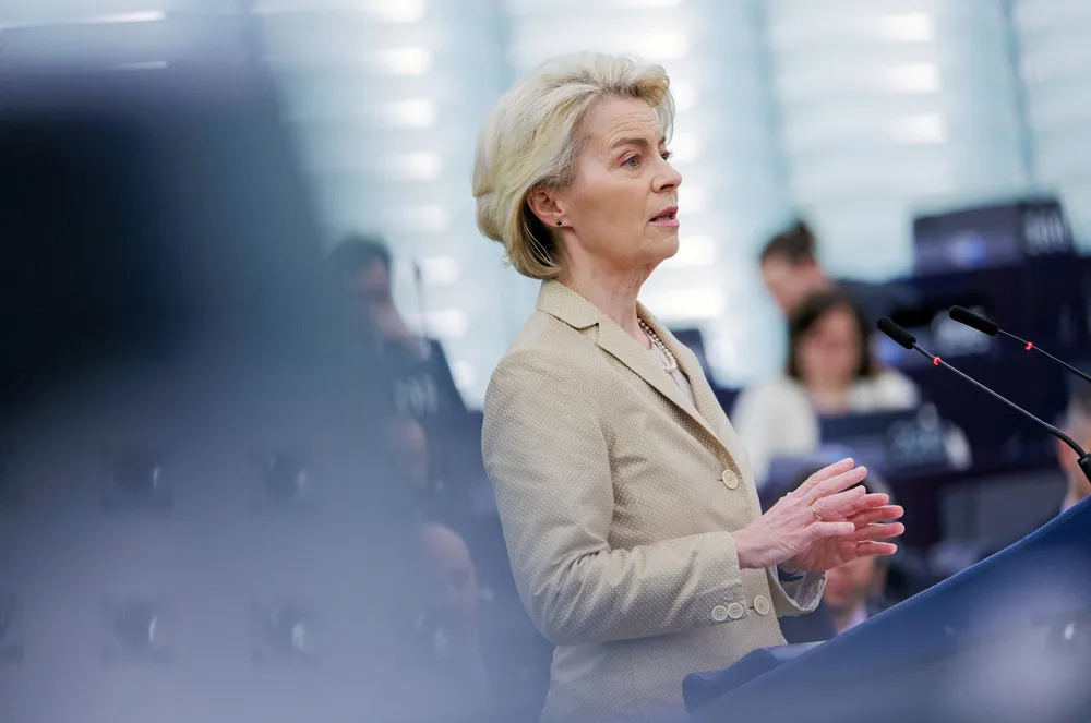 Ursula von der Leyen, president of the European Commission