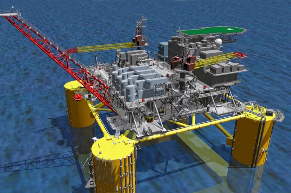 Committed: Shell's recently sanctioned Whale floating production unit is almost a complete replica of the Vito unit, helping the company deliver a low-cost host in the most efficient way possible