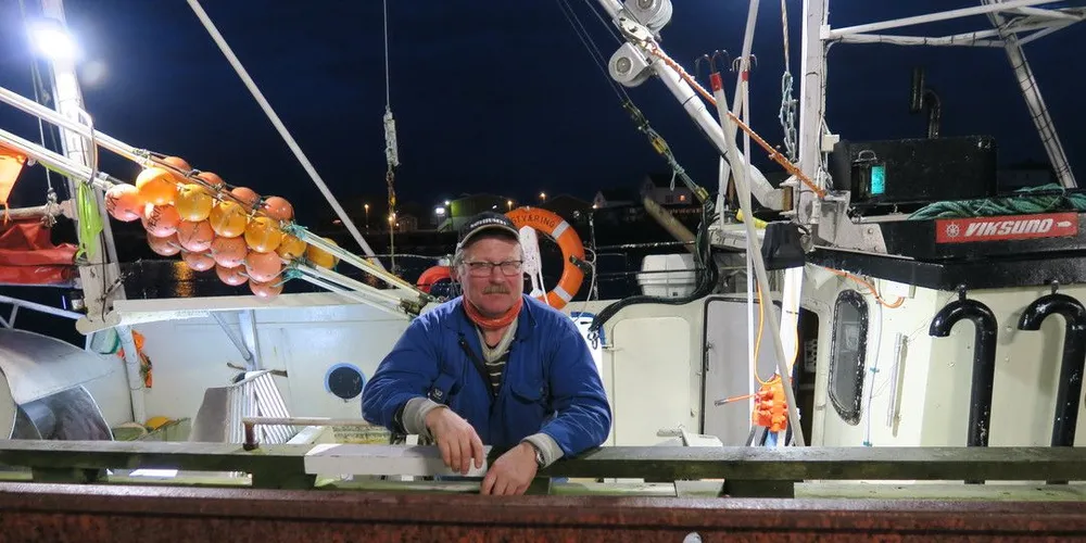 Øystein Røymo er sjarkfisker fra Røst. Foto: Kjersti Sandvik.