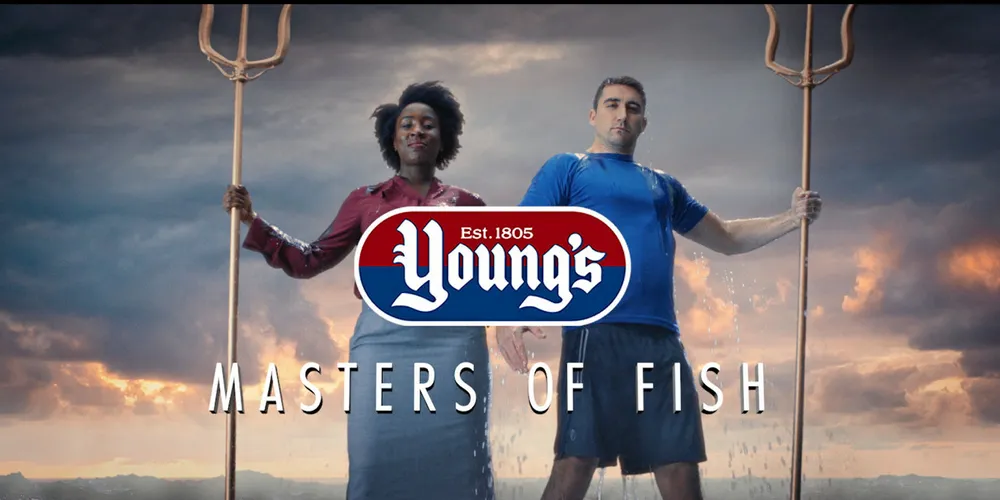Young's Seafood's latest advertising campaign. Why didn't the company master the United States?