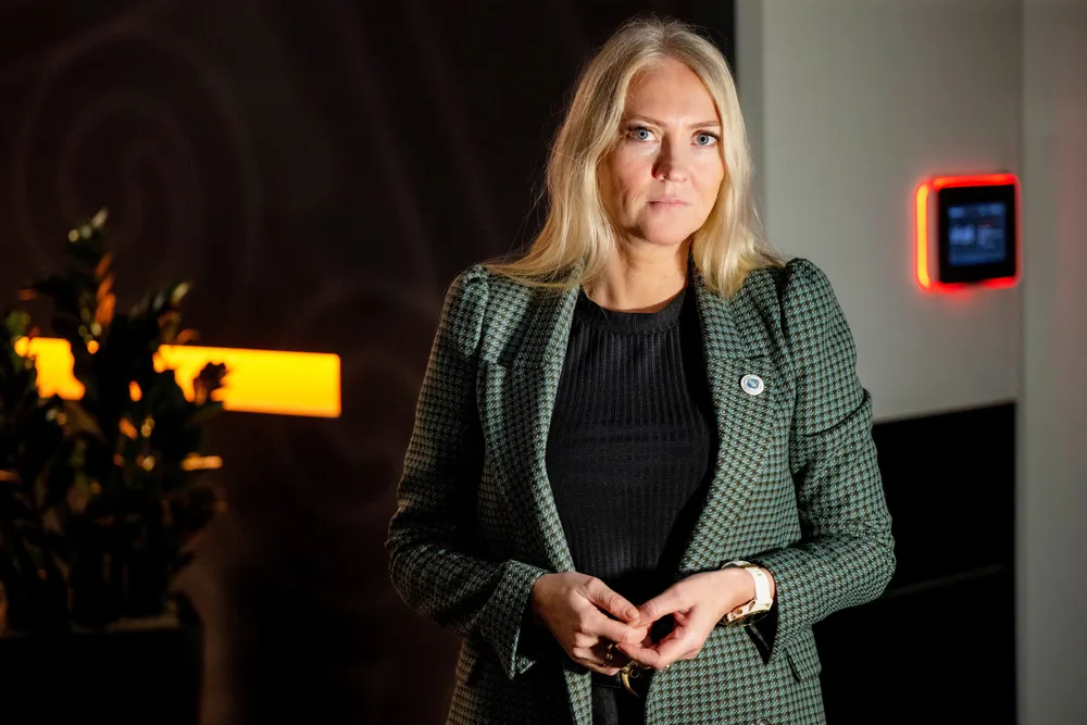 Lill Sverresdatter Larsen er leder i Norsk Sykepleierforbund.