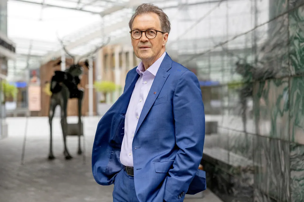 Eivind Reiten er styreleder i Kongsberggruppen.