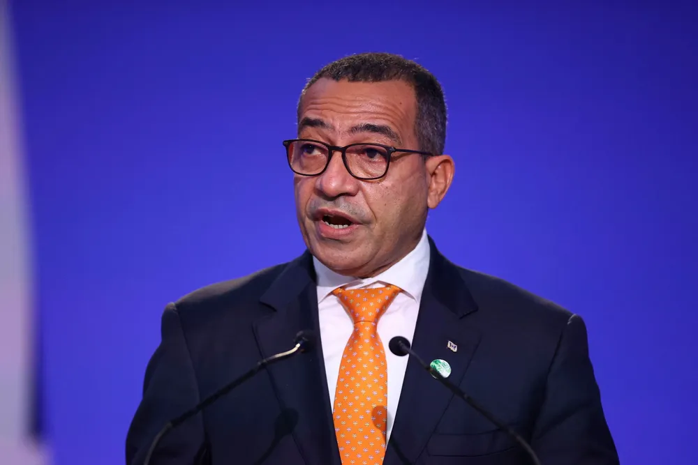 Carlos Manuel Vila Nova, President of Sao Tome & Principe.