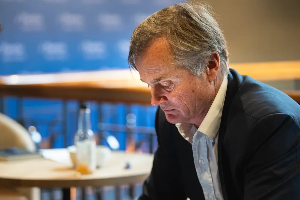 Øystein Stray Spetalen har ingen venner i aksjemarkedet, med et mulig unntak for Arne Fredly, inntil videre.