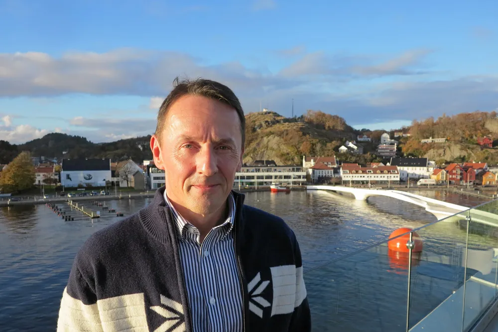 Administrerende direktør Kjell-Arild Tøfte i fiskesalgslaget i sør, Fiskehav.