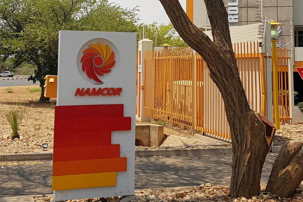 Namcor's headquarters in Windhoek, Namibia.