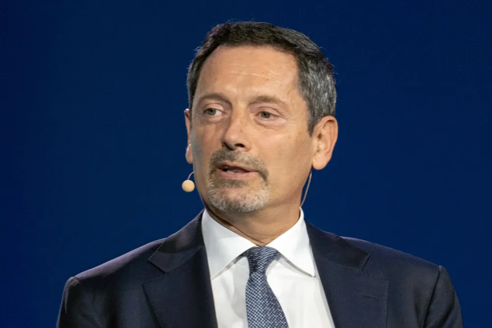 Scaling up carbon capture: SLB chief executive Olivier Le Peuch.